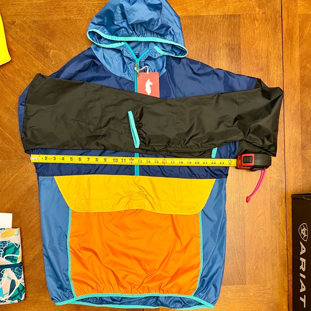 Cotopaxi Teca Windbreaker, Men’s XL, Brand New, BEAUTIFUL Colors!